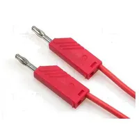 Test lead 60Vdc 16A with 4Mm axial socket Len 1.5M red  Mlnsil150/1Rt Mln Sil 150/1 Rt