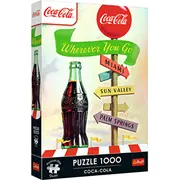 Trefl Premium Plus Puzle Coca-Cola lai kur tu dotos, 1000 gab.  12098T 5900511120981
