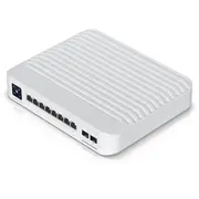 Ubiquiti Unifi tīkla slēdzis Pārvaldīts L2/L3 Gigabit Ethernet 10/100/1000 Power over Poe 1U Balts Usw-Pro-8-Poe  810084692691 Swtubqzar0005