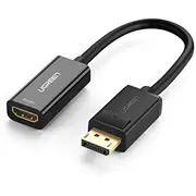 Ugreen Cable from Displayport Male to Hdmi Female Unidirectional 1080P 60Hz 12Bit Black 40362  40362-Ugreen 6957303843626 85444290