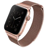 Uniq Dante siksniņa Apple Watch Series 4 5 6 7 8 Se Se2 38 40 41Mm nerūsējošā tērauda rozā zelta  Uniq-40Mm-Danrgd 8886463669693