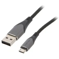 Usb 2.0 A to Micro-B 3A cable 0.5M Vention Coahd gray  6922794746954 056503