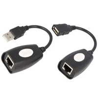 Usb extender Rj45 socket,USB A socket 60M  A-Usb-Extender Da-70139-2