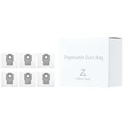 Vacuum Cleaner Accessory Roborock Disposable Dust Bag 6Pcs White For Oc0/Q70/Q70 Max/Oc5/Q75/Q75 Max/Q55/O35/S75 Maxv Ultra/S70 Pro Ultra/S80 Ultra/S85 Ultra/Oc0-D/S80/Q80 Max/Oc5-D/S85/Q85 Max/Q55 Pro/S70 Max Ultra/S75 Ultra/Q5  8.02.0132 6970995784695