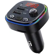 Vakoss Tc-B439K Fm transmitter 87.5 - 108 Mhz Bluetooth/Usb Black  4718308125641 Mcavaktra0002