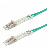 Value Fibre Optic Jumper Cable, 50/125Μm, Lc/Lc, Om3, turquoise, 2.0 m  S1802