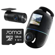 Wideorejestrator 70Mai X800 Omni 4K/Gps/Wifi Dual czarny  karta Sd 128Gb X800Set128Gb 5904463685789 Wlononwcroyug