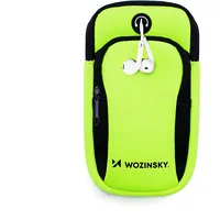 Wozinsky running phone armband green Wabgr1 Ali1208-Bk  5907769306846
