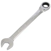 Wrench combination spanner,with ratchet 18Mm nickel plated  Stl-4-89-943 4-89-943