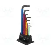 Wrench hex key-set Hex Plus,Spherical 9Pcs.  Wera.05133165001 05133165001