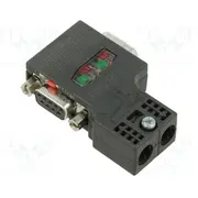 Plug 59X35.6X15.8Mm Ip20 Interface Profibus screw terminals  6Es7972-0Bb52-0Xa0