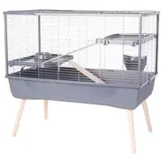 Zolux Neolife 100 grey - rabbit cage  205660Gri 3336022056600 Dmzzoukla0011