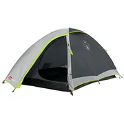 2-Personen-Kuppelzelt Darwin 2 Grau/Hellgrün  2176903 3138522127879