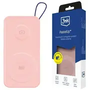 3Mk Pastelup 10 000Mah Powerbank 22.5W Magsafe Qi Usb-A Usb-C Lightning Pink  5903108583213