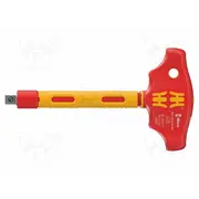 Knob insulated 3/8 with T-Handle 130Mm for socket wrenches  Wera.05005122001 05005122001