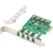Digitus 4-Port Usb 3.0 Pci Express Add-On Card  Ds-30226 4016032464396