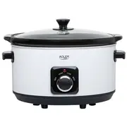 Adler Ad 6413W Slow cooker 5.8 l White  5905575901354 Agdadlwon0005