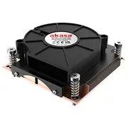 Akasa Ak-Cc7401Bt01 1U Low Profile Cpu Cooler - Socket Lga 1700  Ak-Cc7401Bp01 4710679552019 Cpak-067
