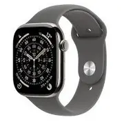Apple Watch Series 11Â Gps  Cellular 46Mmâ Natural Titanium Case with Natural Milanese Loop - M/L Mfd04Wf/A 0195950630152 Wlononwcrozck