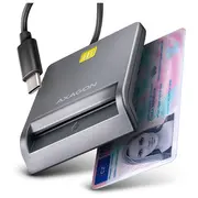 Axagon Usb-C Smart Card Flatreader  Cre-Sm3Tc 8595247908841