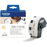 Brother Dk11218 roundly labels white  4977766634557