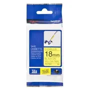 Brother Tzefx641 18 Black On Yellow Flex  4977766692083