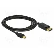Cable Displayport plug,mini plug 1.2  Delock-82438 82438