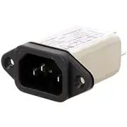 Connector Ac supply socket male Inom 3A Ir 0.5Ma 250Vac  Cs-001F/3/N Fbnab2680Zd000