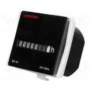 Counter electromechanical working time mechanical indicator  Lcp-Bw24Vac Bw4018-2450