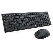 Dell Pro Compact Silent Keyboard and Mouse - Km555 Tastatur-Und-Maus-Set kabellos 2,4 Ghz, Bluetooth 5,1 Qwertz Deutsch Schwarz mit 3 years Nbd Advance Exchange Km555-Blk-Ger  5397184821794 Km555Blkge