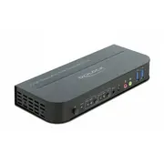 Delock Displayport 1.4 Kvm Switch 8K 30 Hz with Usb 5 Gbps and Audio  11482 4043619114825