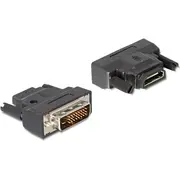 Delock Adapter Dvi 241 pin male to Hdmi female with Led - bidirectional  65024 4043619650248