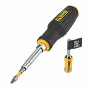 Dewalt Rokas skrūvgriezis ar maināmiem uzgaļiem Ph1,Ph2,Sl5, Sl6.5  Dwht66569-0 5054905312107