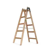 Drabest Divpusējās mājsaimniecības kāpnes koka 153Cm 150Kg 2X5 pak. Dr-Dr-2X5-T 