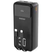 Dudao K15Max 30000Mah Pd 22.5W Powerbank with Built-In Cables - Black  black 6977196682478 85076000