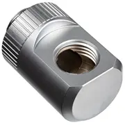 Ek Water Blocks Ek-Quantum Torque Winkel 90 Grad G1/4 Zoll Ag auf Ig - drehbar, Satin Titanium  3831109823903 Waek-1970