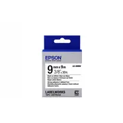 Epson Lk-3Wbw C53S653007 Label Tape Cartridge, Strong Adhesive, Black on White 9Mm, 9M  871594661118