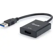 Equip 133385 Usb grafiskais adapteris 1920 x 1080 pikseļi Melns  4015867223994