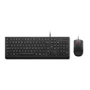 Lenovo Essential  Keyboard and Mouse Combo Wired Us Euro Black 4X31R64439 195892115328