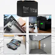 Extralink Accumulator Agm 12V 45Ah maintenance free  Ex.18990 5903148918990 Zsiextaku0013