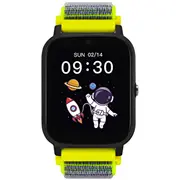 Garett Smartwatch Kids Tech 4G Green velcro Viedpulkstenis  Tech4GGrnVel 5904238485002