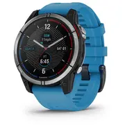 Garmin quatix 7 3.3 cm 1.3 Mip 47 mm Digital 260 x pixels Touchscreen Blue Wi-Fi Gps Satellite  010-02540-61 753759296711 Siagarzeg0266