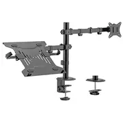 Monitora stiprinājums Gembird Adjustable Desk Mount with Monitor Arm and Notebook Tray  Ma-Da-03 8716309126083