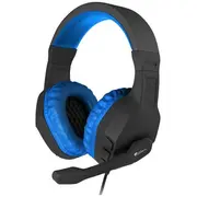 Genesis Argon 200 Gaming Headset  On-Ear Wired Microphone Blue Nsg-0901 5901969407358
