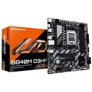 Gigabyte B840M D3Hp Motherboard - Amd Ryzen 9000 Cpus, 822 Phases Vrm, up to 8200Mhz Ddr5O.c, 2Xpcie 4.0 M.2, 1Gbe Lan, Usb 3.2 Gen 2  579687 4719331879761 Wlononwcrpnir