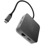 Green Cell 6 Ports Docking Station for Macbook Pro Dell Xps, Lenovo X1 Carbon and Others  Ak61 5903317224587