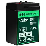 Green Cell Agm Battery 6V 4.5Ah  Agm02 5902701411480 Zsigceaku0002