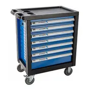 Servisa instrumentu skapis, 7 atvilktnes, 91X76X46Cm, Ht7G047 Hogert  5902801273032