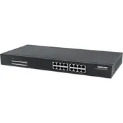 Intellinet 560993 tīkla pārslēgs Nepārvaldīts L2 Gigabit Ethernet 10/100/1000 Power over Poe 1U Melns  0766623560993 195725