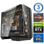 Intop Aqua Ryzen 7 9700X 32Gb Ddr5 1Tb Ssd M.2 Nvme Rtx5070 12Gb no-OS  7777411544140 Rw44140Ns